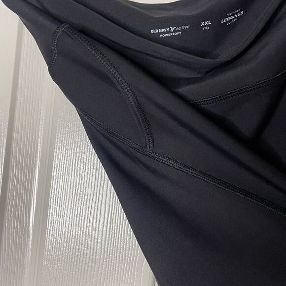 Old navy Active powersoft high rise go dry leggings xxl (18) NWT - Picture 3 of 6